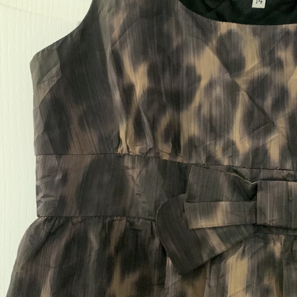 EUC Helene Berman sleeveless animal print dress - Picture 4 of 10